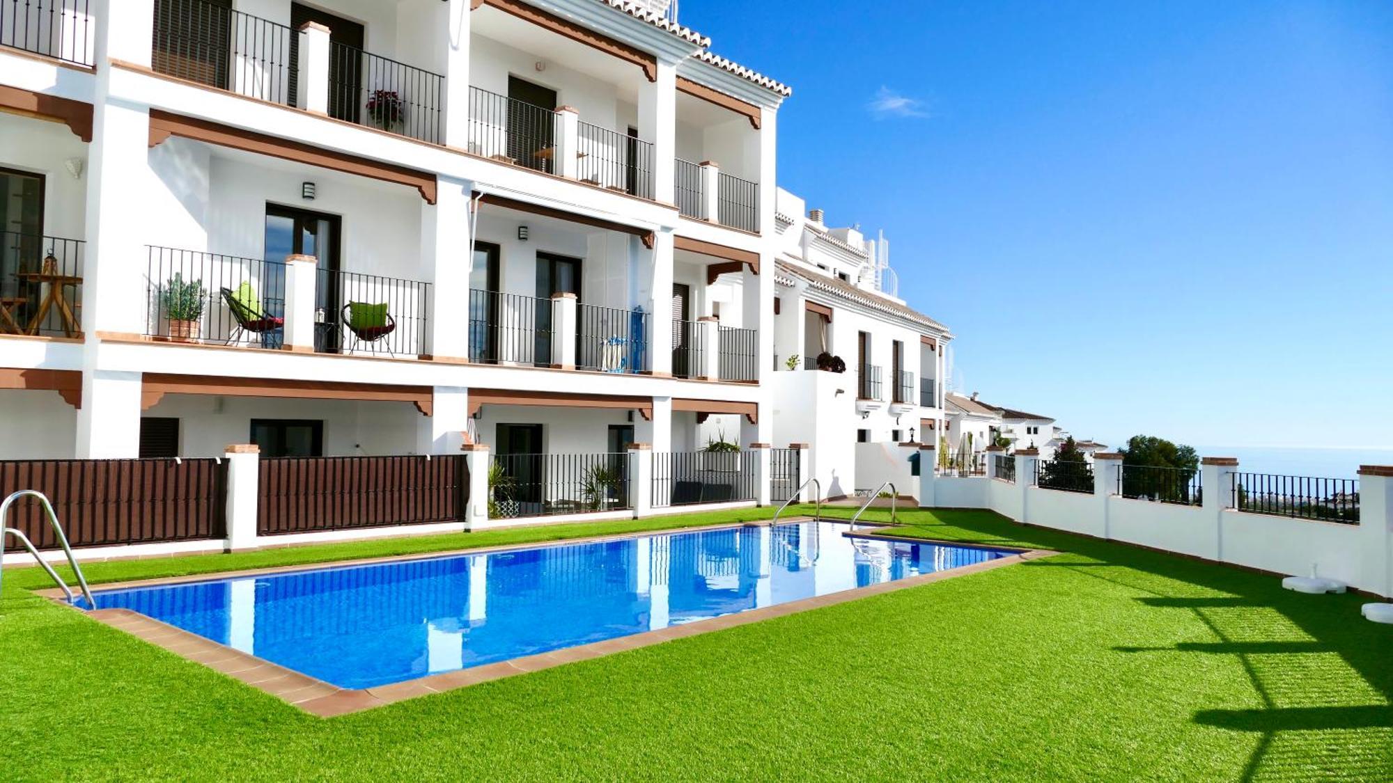 Casita Frigiliana - Stunning New Apartment With Views With Private Parking Space Екстер'єр фото